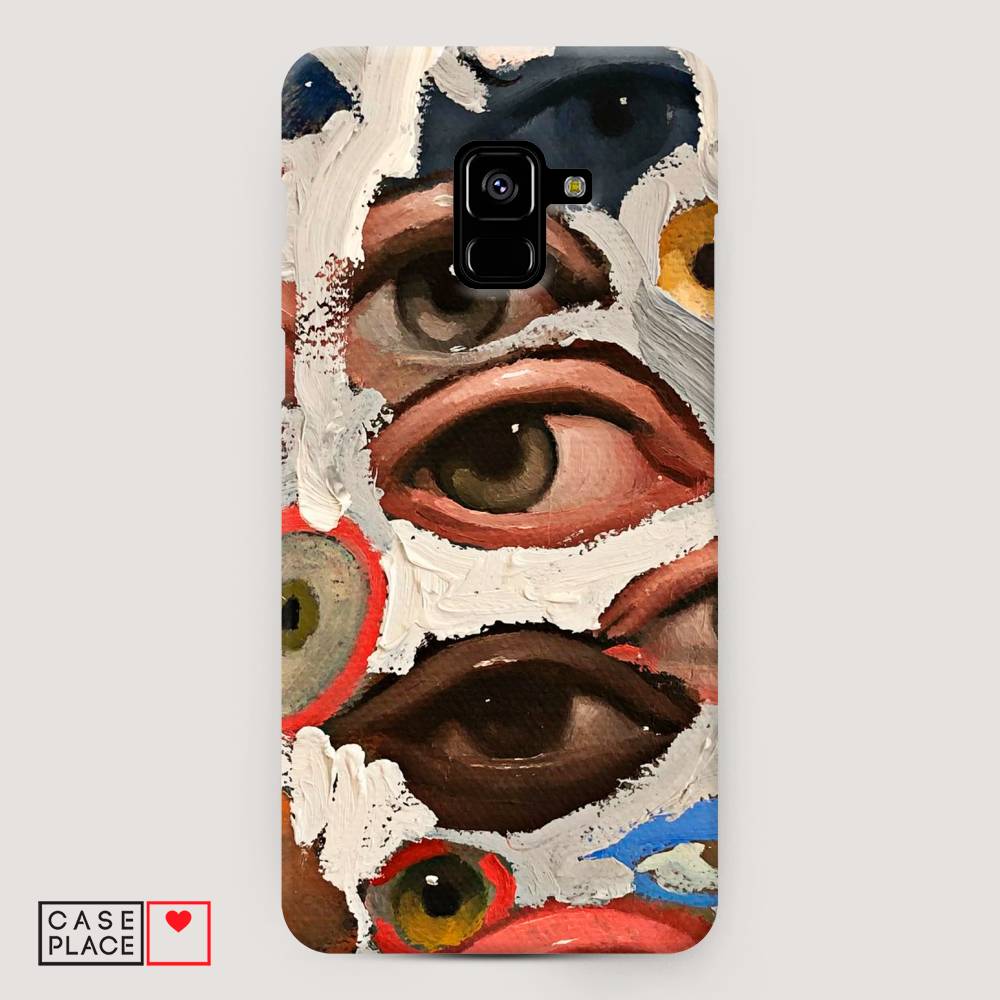 

Чехол Awog "Глаза масляная живопись" для Samsung Galaxy A8 +