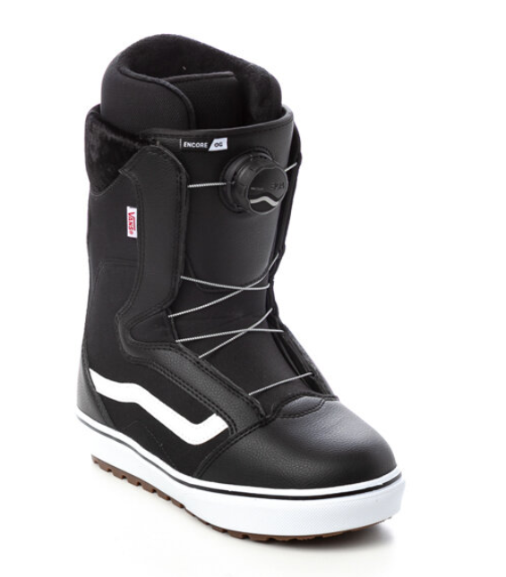 

Ботинки для сноуборда женские VANS Wm Encore Og Black/White 2022