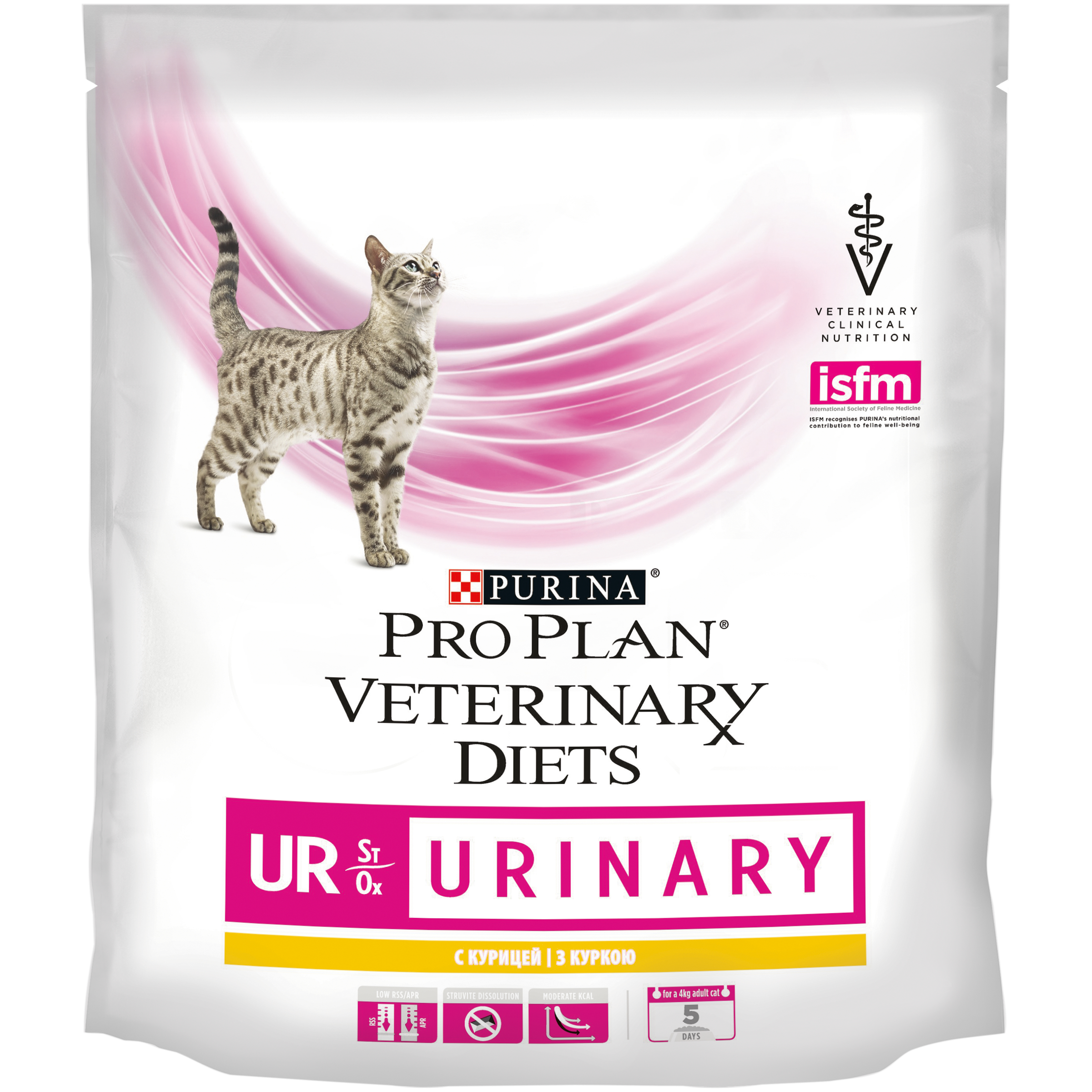 фото Сухой корм для кошек pro plan veterinary diets ur urinary, при мкб, курица, 0,35кг