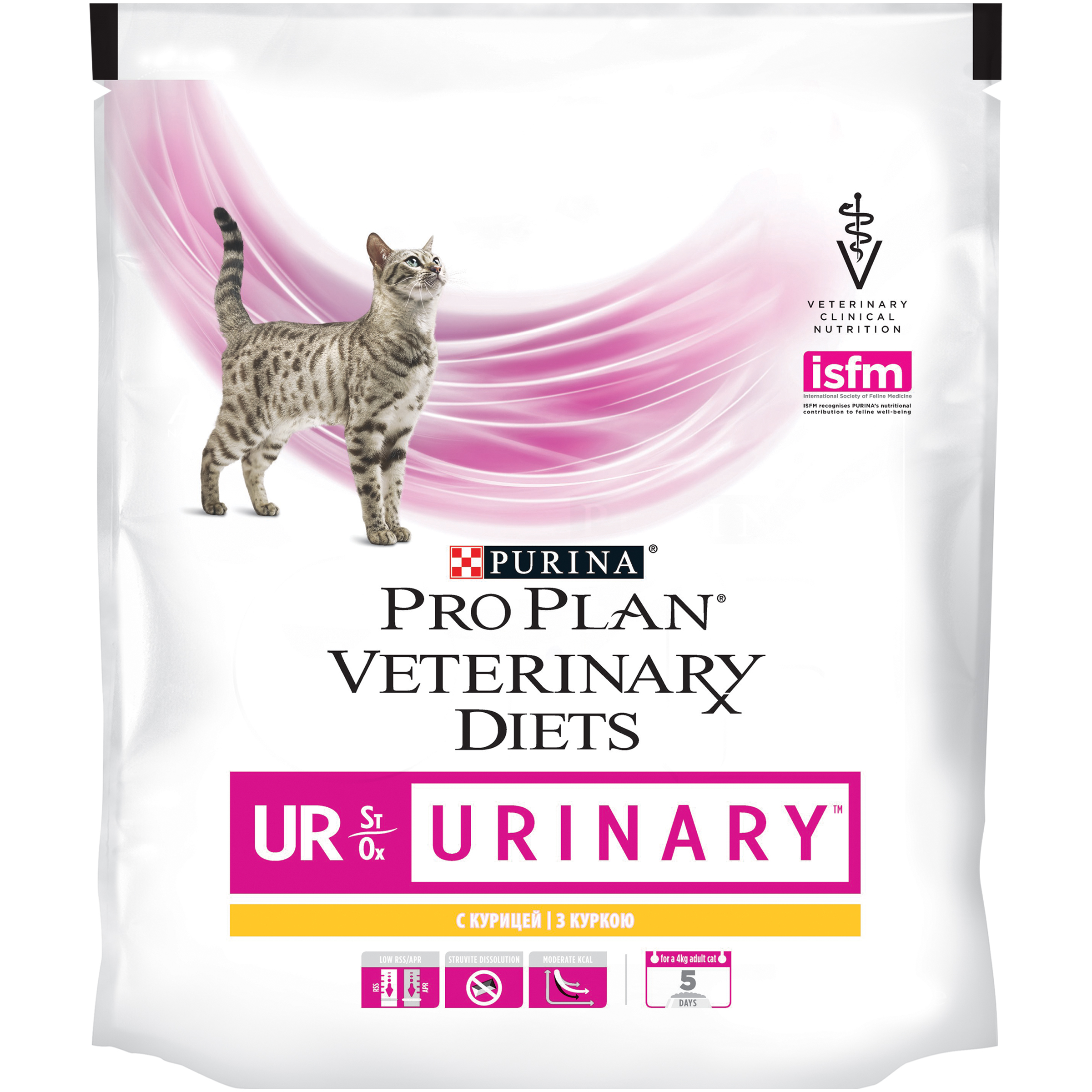 фото Сухой корм для кошек pro plan veterinary diets ur urinary, при мкб, курица, 0,35кг