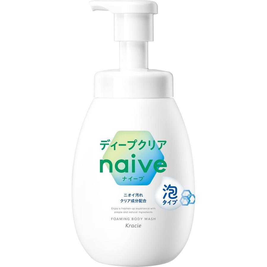 Жидкое мыло-пенка для тела Naive Глубокое Очищение с дезодорирующим эффектом 600