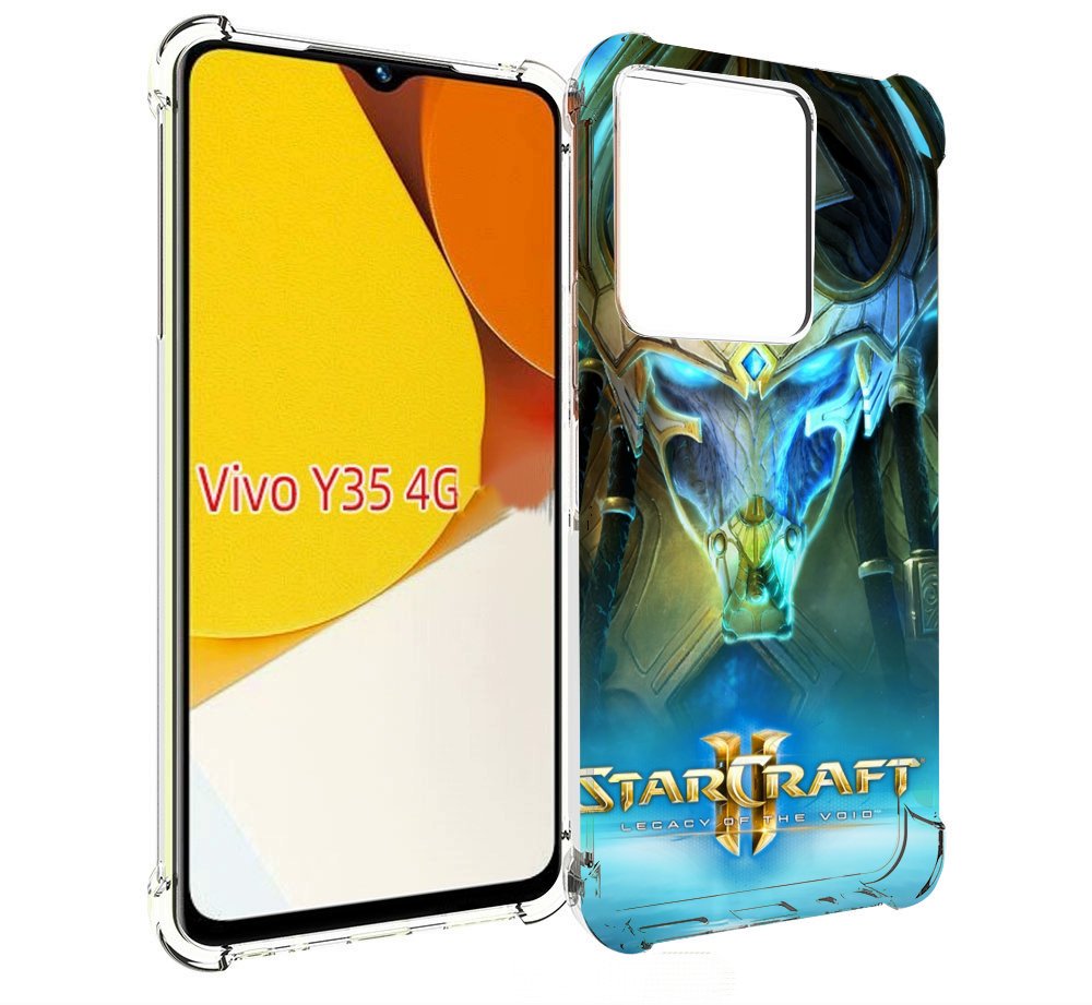 

Чехол MyPads StarCraft II Legacy of the Void для Vivo Y35 4G 2022 / Vivo Y22, Прозрачный, Tocco