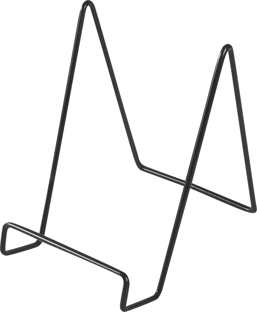 Полка настенная Подставка 16x9.5 см металл черный