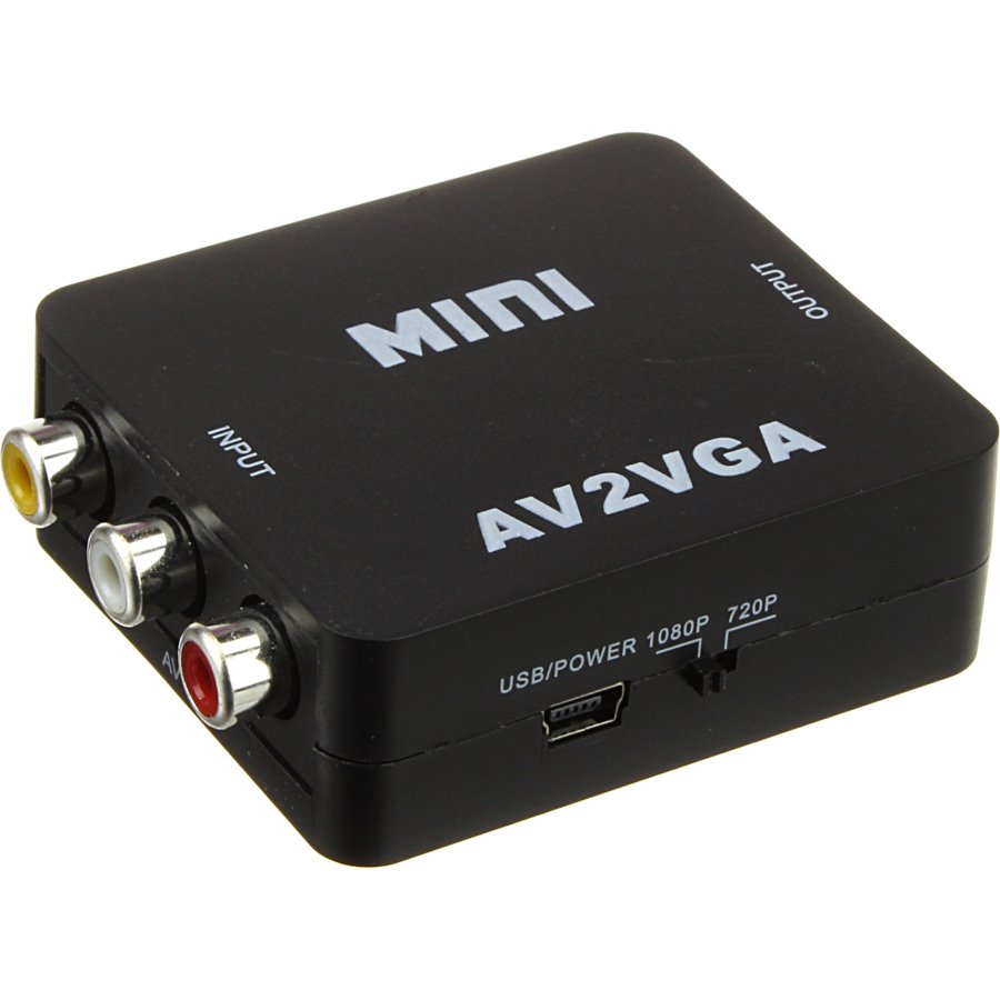 

Переходник VGA(G) - 3RCA(G)-(input) конвертер