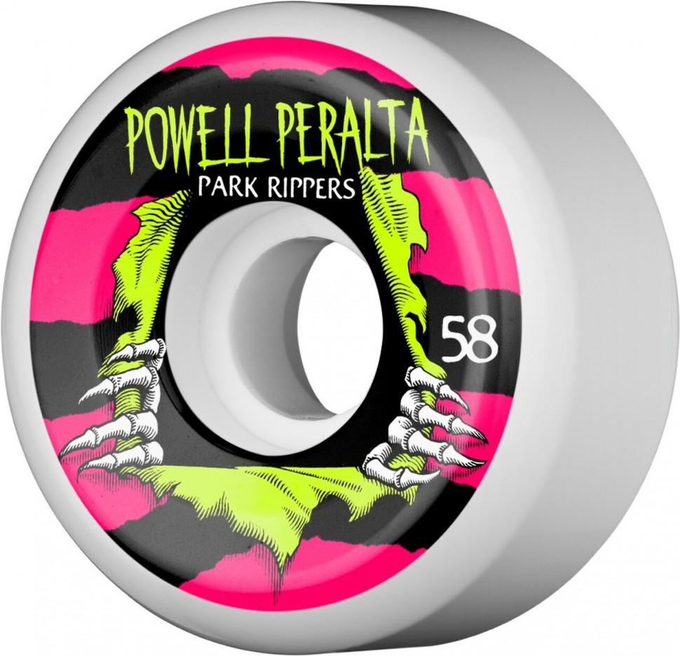 

Колеса для скейтборда POWELL PERALTA Ripper Park White 58mm 104A 2022