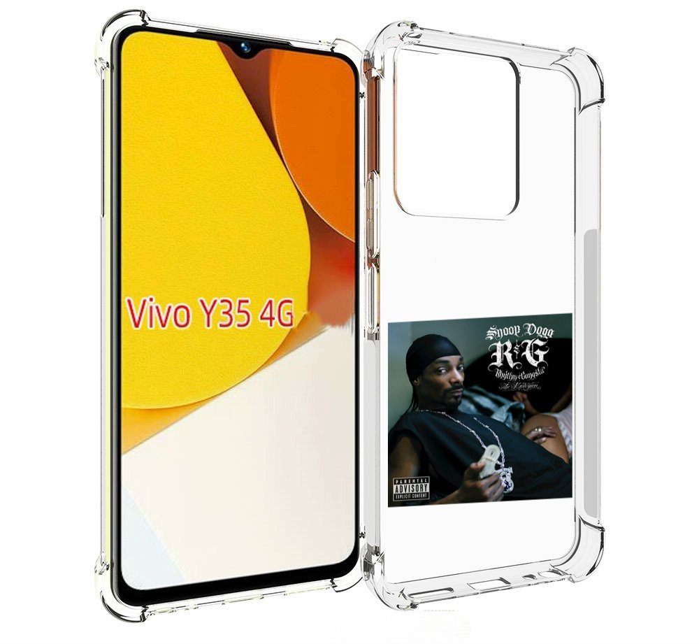 

Чехол MyPads Snoop Dogg R&G (RHYTHM & GANGSTA) для Vivo Y35 4G 2022 / Vivo Y22, Прозрачный, Tocco
