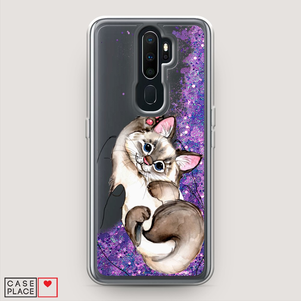 

Чехол Awog на Oppo A5/A9 2020 "Котенок в ладошках", Разноцветный, 251392-1