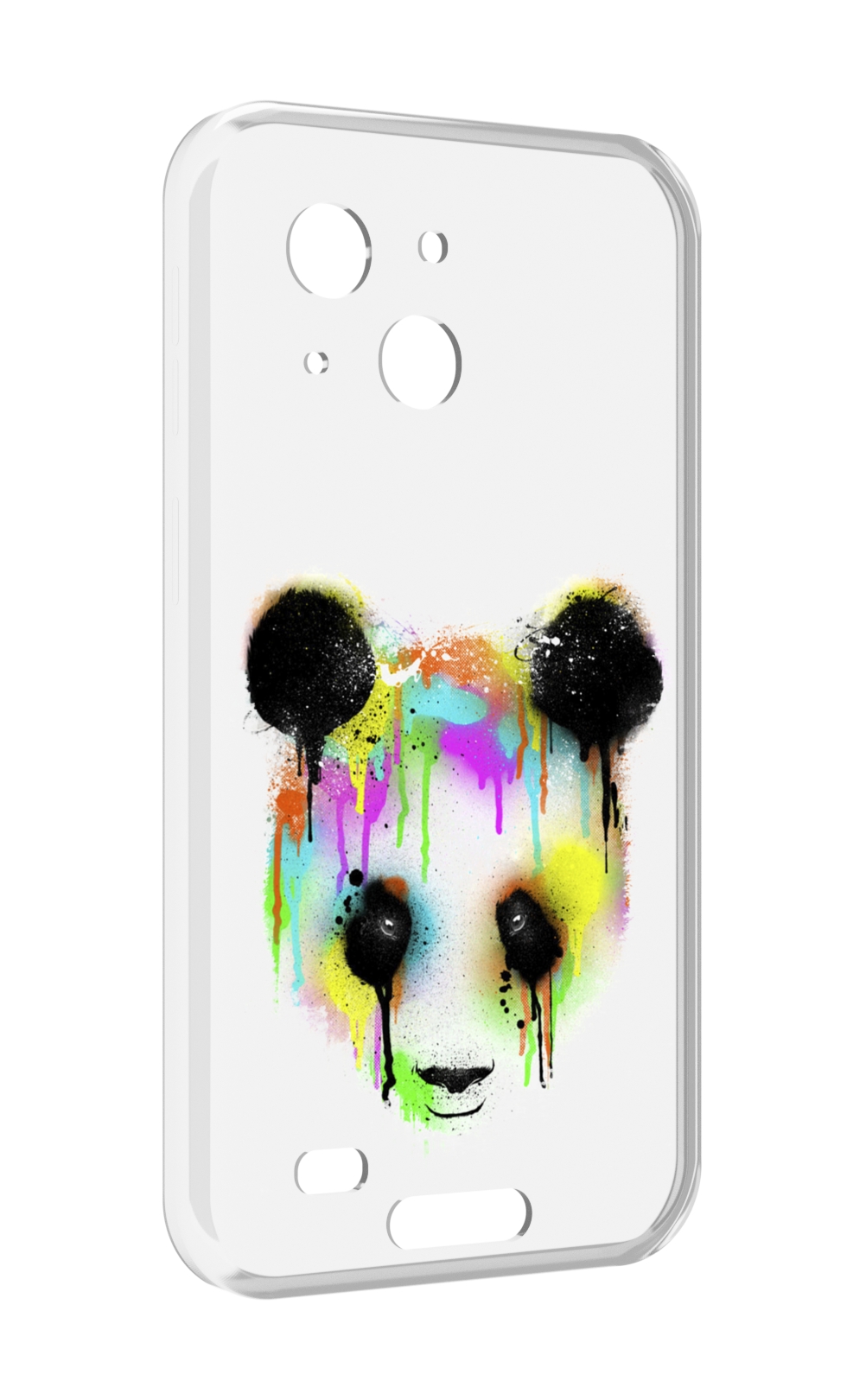 

Чехол MyPads Радужная панда для Oukitel WP20 / WP20 Pro, Прозрачный, Tocco