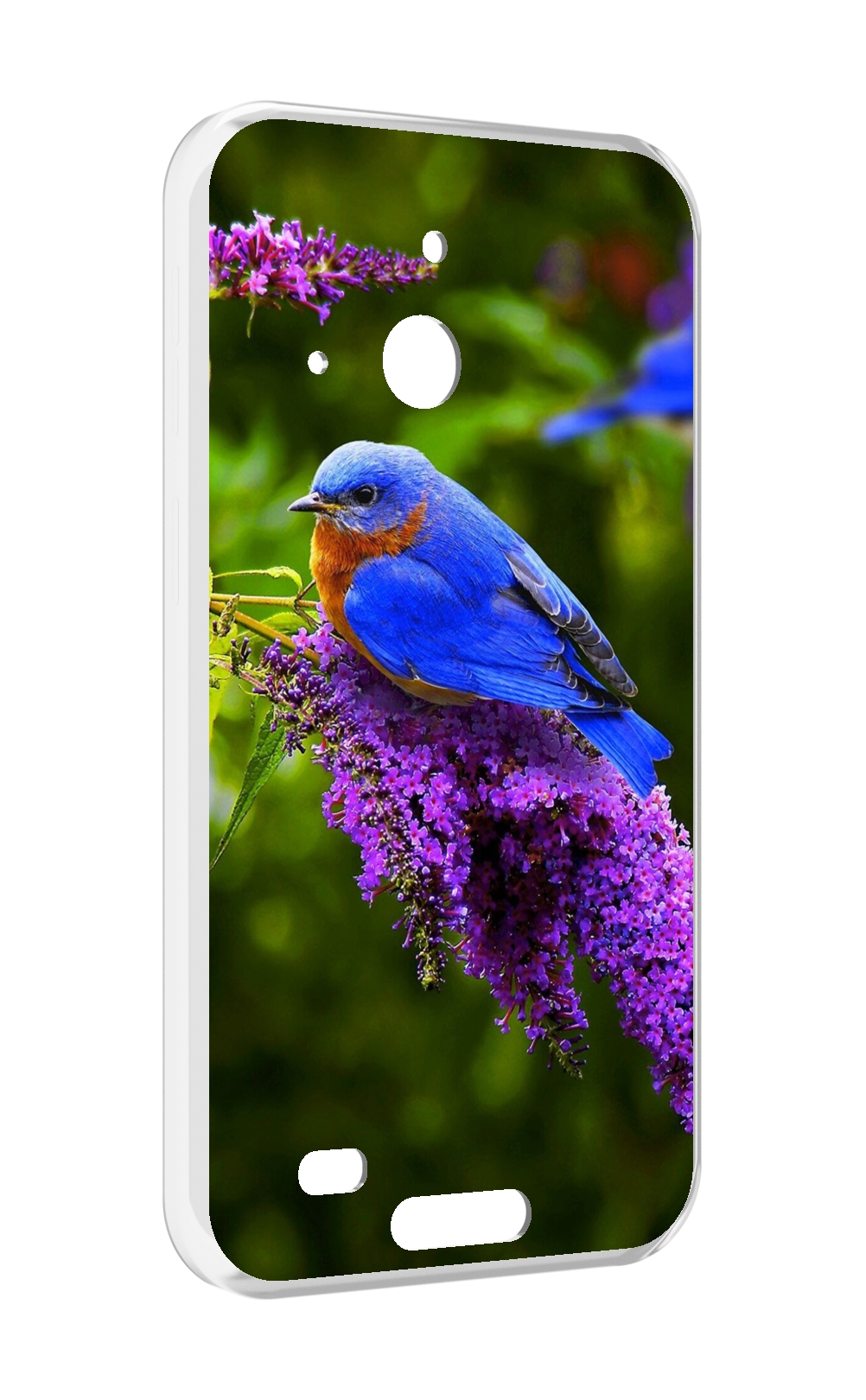 

Чехол MyPads Птица-сиреневая для Oukitel WP20 / WP20 Pro, Прозрачный, Tocco