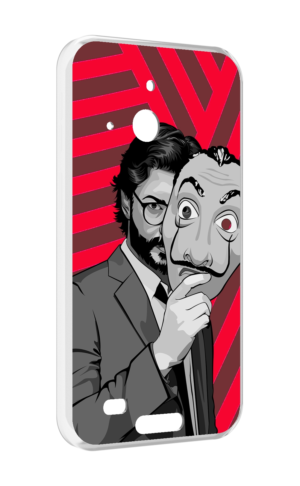 

Чехол MyPads Профессор-бумажый-дом для Oukitel WP20 / WP20 Pro, Прозрачный, Tocco