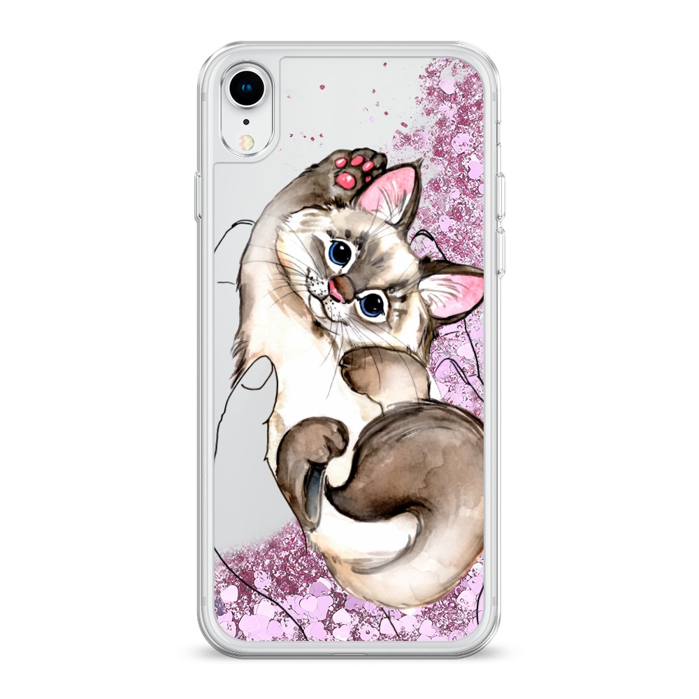 

Чехол Awog на Apple iPhone XR (10R) / Айфон XR (10R) "Котенок в ладошках", 12094-1
