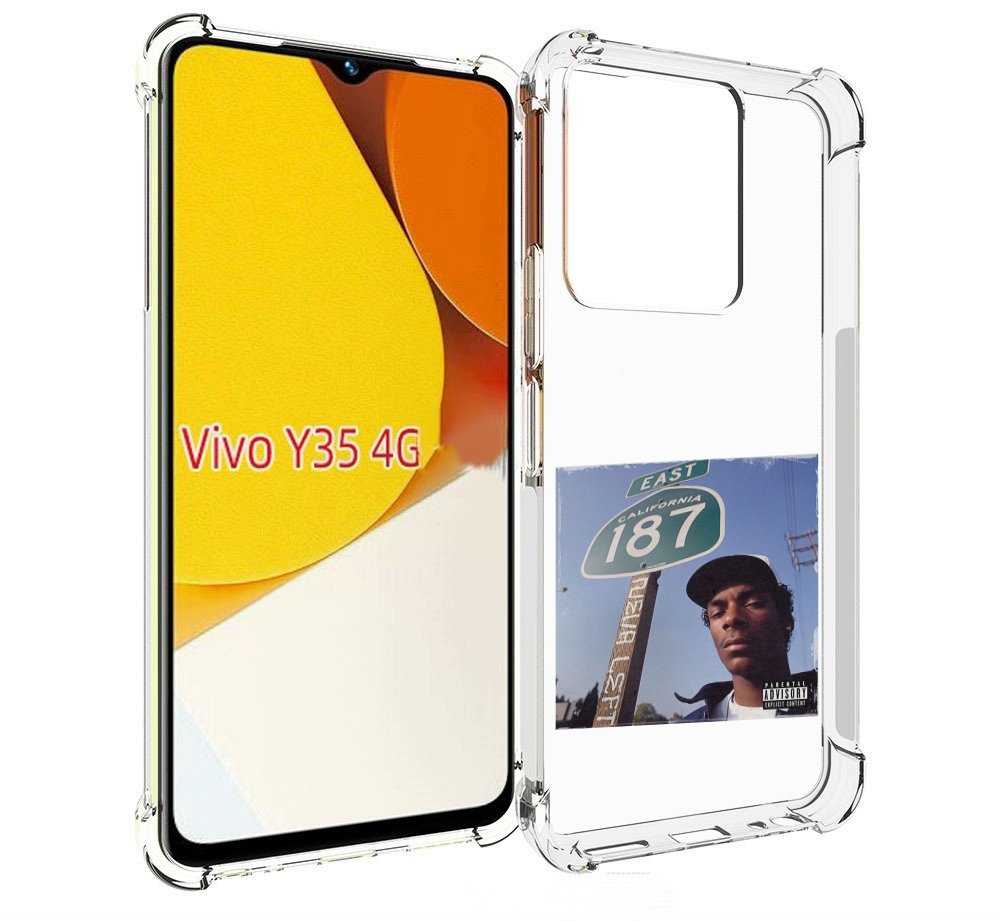

Чехол MyPads Snoop Dogg NEVA LEFT для Vivo Y35 4G 2022 / Vivo Y22, Прозрачный, Tocco