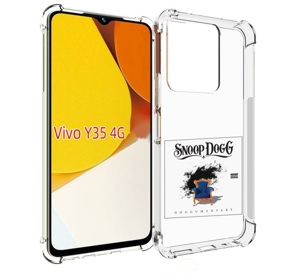 

Чехол MyPads Snoop Dogg DOGGUMENTARY для Vivo Y35 4G 2022 / Vivo Y22, Прозрачный, Tocco