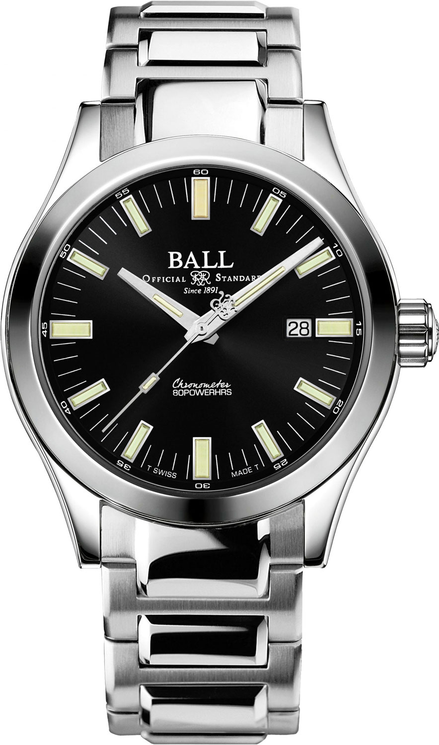 Наручные часы мужские BALL NM2128C-S1C-BK