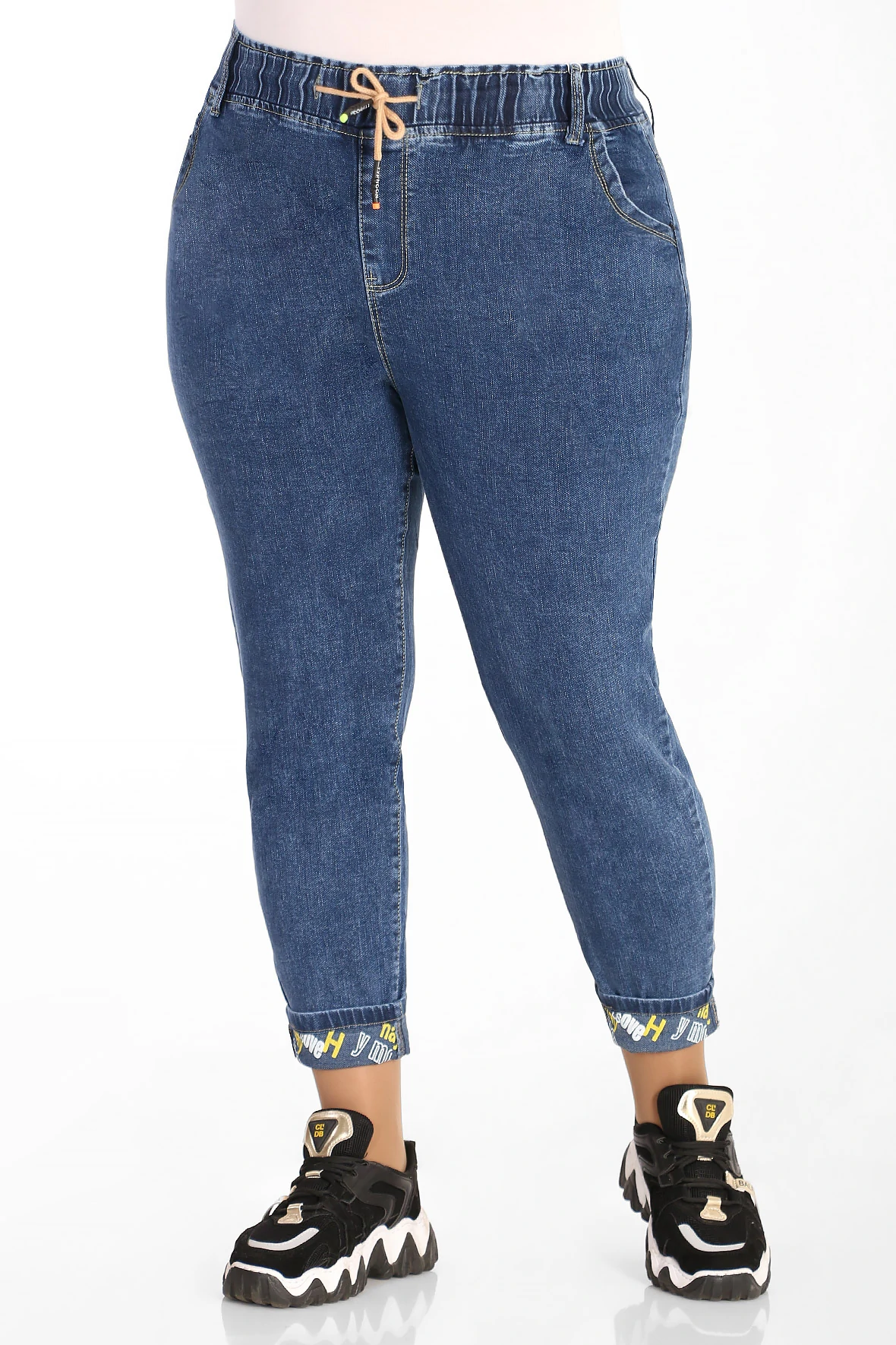 

Джинсы женские AlmondShop 1В-53 6737 синие 56 RU, 1В-53 6737