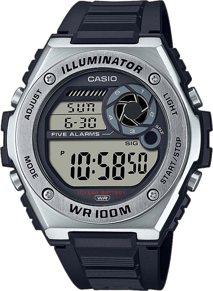 фото Наручные часы мужские casio mwd-100h-1avef