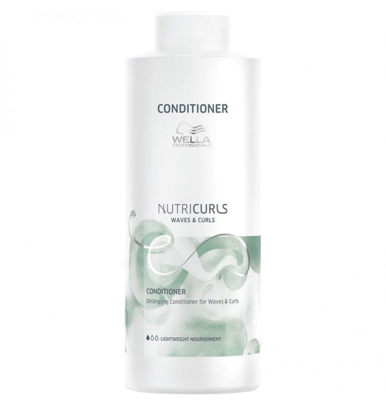 Бальзам для волос Wella Professionals Nutricurls для вьющихся и кудрявых волос, 1 л мицеллярный бессульфатный шампунь для кудрявых волос invigo nutricurls 5647 5630 250 мл