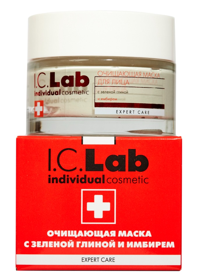 фото Очищающая маска для жирной и проблемной кожи i.c.lab individual cosmetic