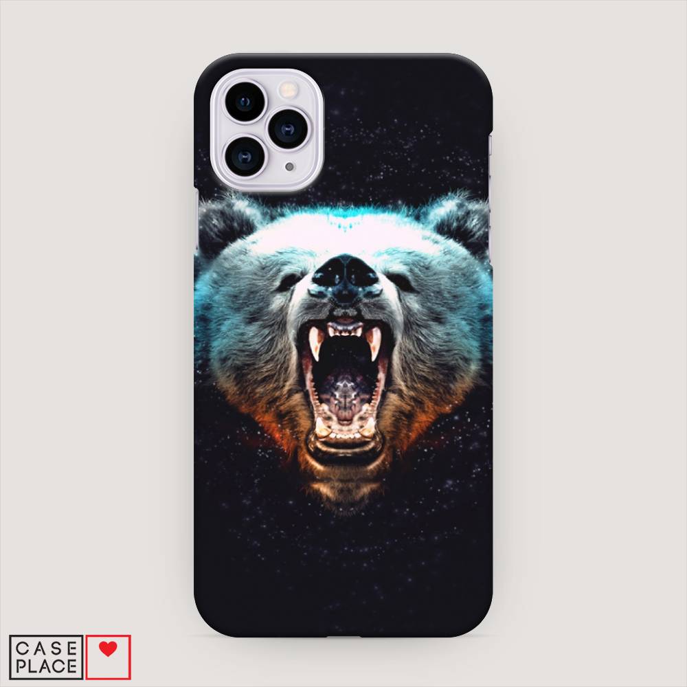 

Пластиковый чехол "Медведь" на Apple iPhone 11 Pro, 12320-1