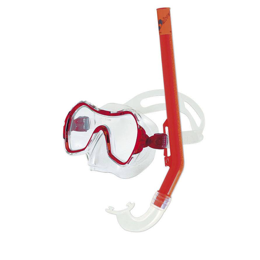 Набор для плавания Salvas Haiti Set EA530C1TRSTB Medium, маска Drop Md.+Трубка Rapallo