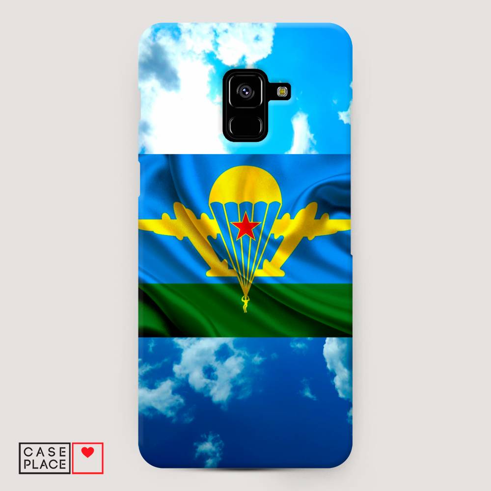 

Чехол Awog "ВДВ флаг в небесах" для Samsung Galaxy A8 +