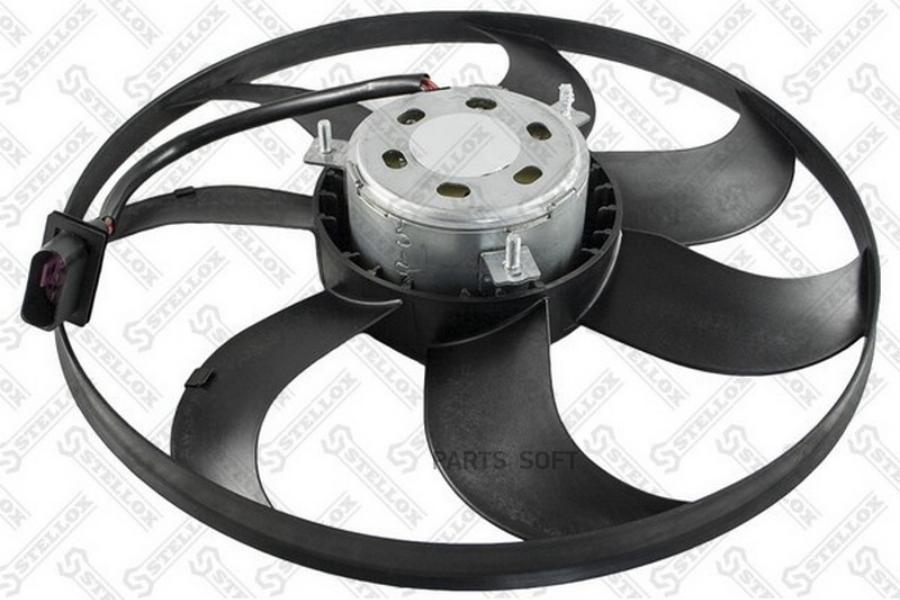 

STELLOX 2999527SX 29-99527-SX_вентилятор охлаждения!\ VW Polo, Skoda Fabia 1.2-1.8 99-07