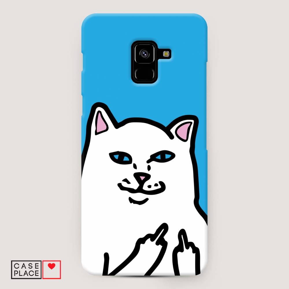 

Чехол Awog "Кот жесть" для Samsung Galaxy A8 +