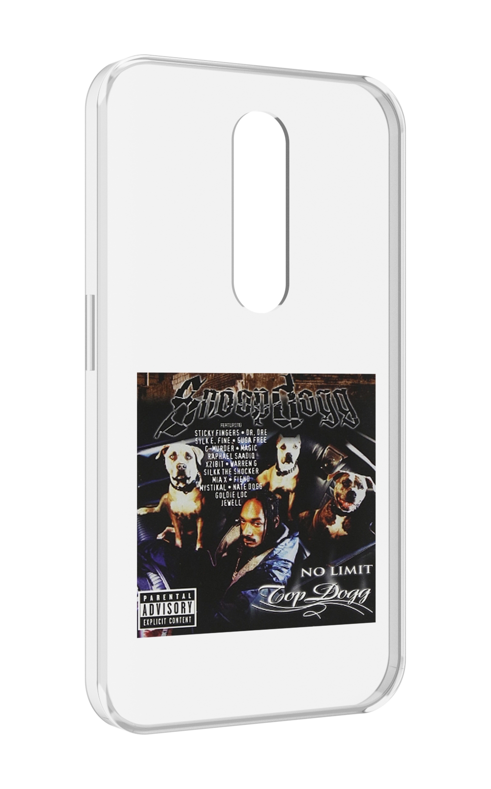 

Чехол MyPads Snoop Dogg NO LIMIT TOP DOGG для Motorola Moto X Force (XT1585 / XT1581), Прозрачный, Tocco