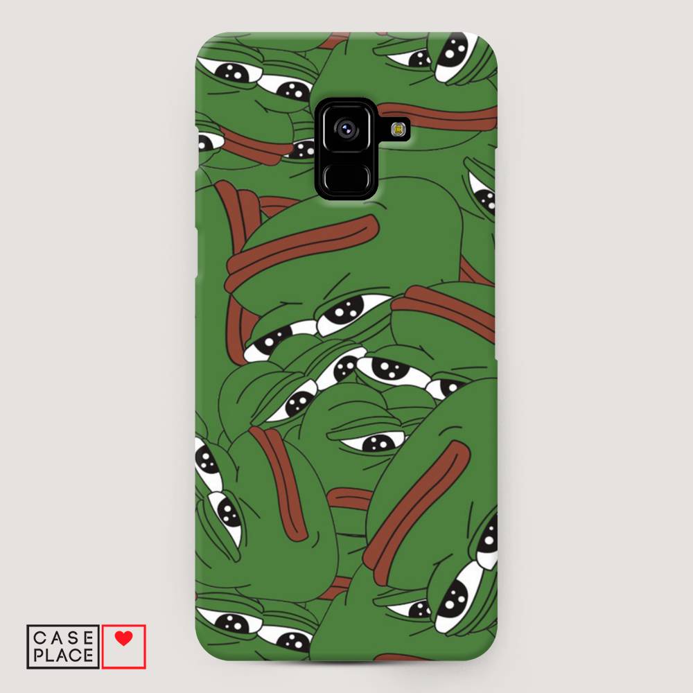 

Чехол Awog "Печальный frog" для Samsung Galaxy A8 +