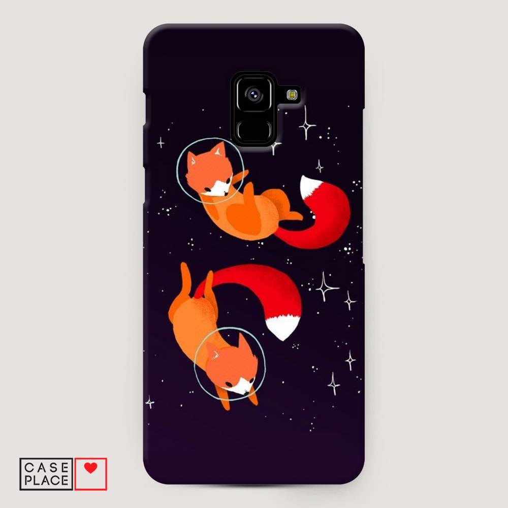 

Чехол Awog "Лисы космонавты" для Samsung Galaxy A8 +