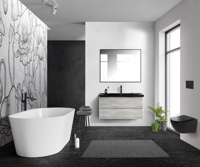 

Мебель для ванной BelBagno Albano 100-B Rovere Vintage Bianco
