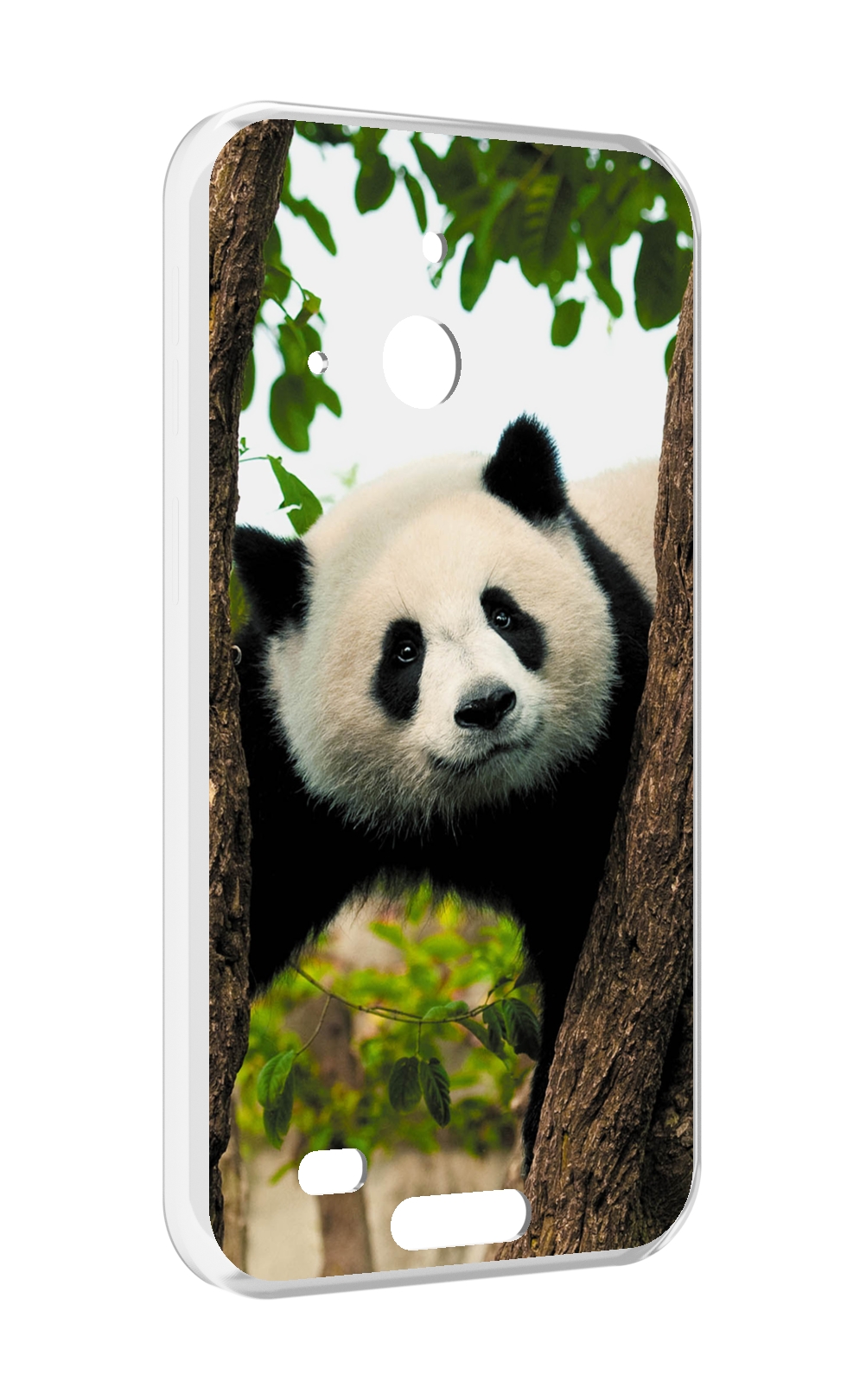 

Чехол MyPads Панда-на-дереве для Oukitel WP20 / WP20 Pro, Прозрачный, Tocco