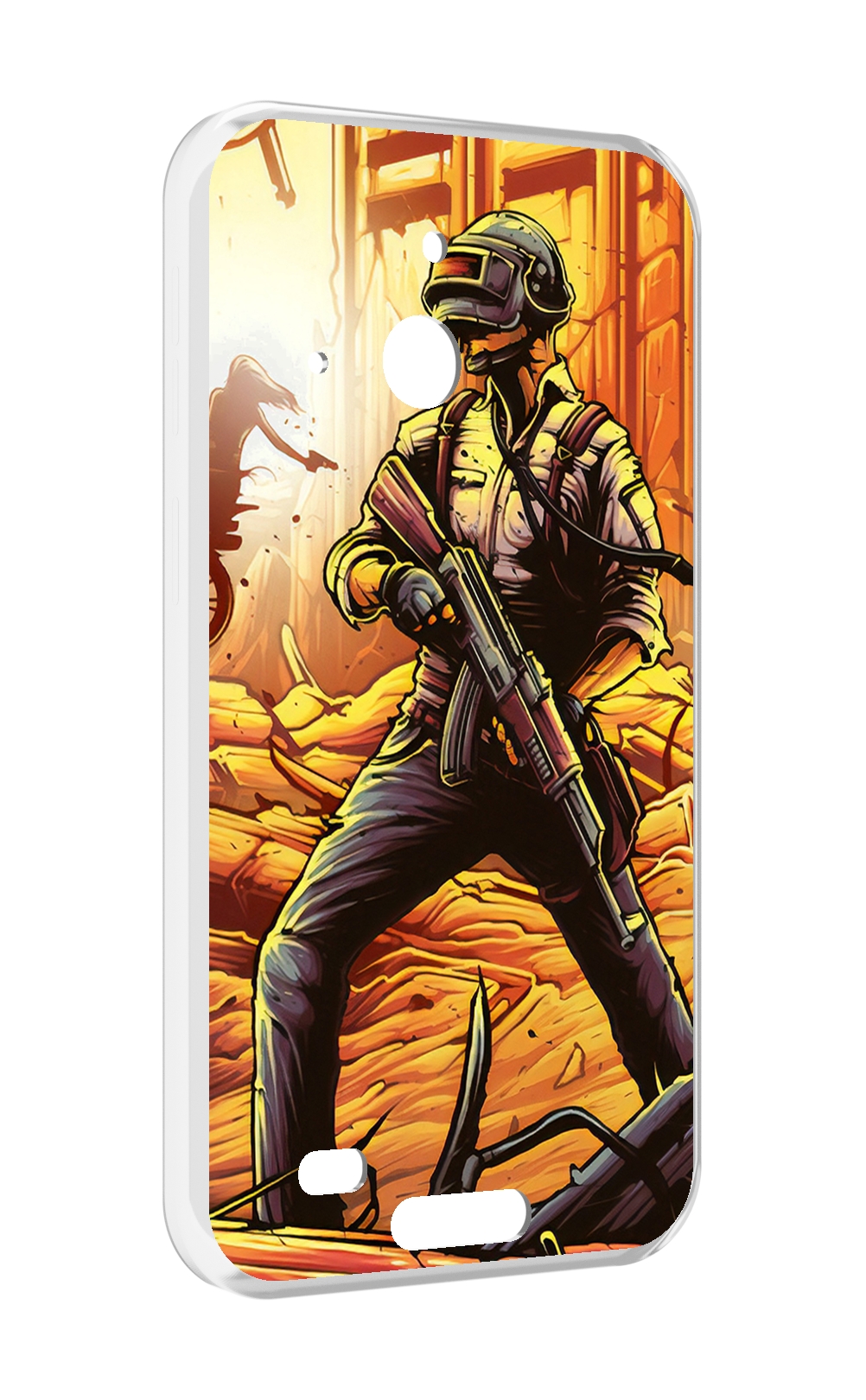 

Чехол MyPads Пабг для Oukitel WP20 / WP20 Pro, Прозрачный, Tocco