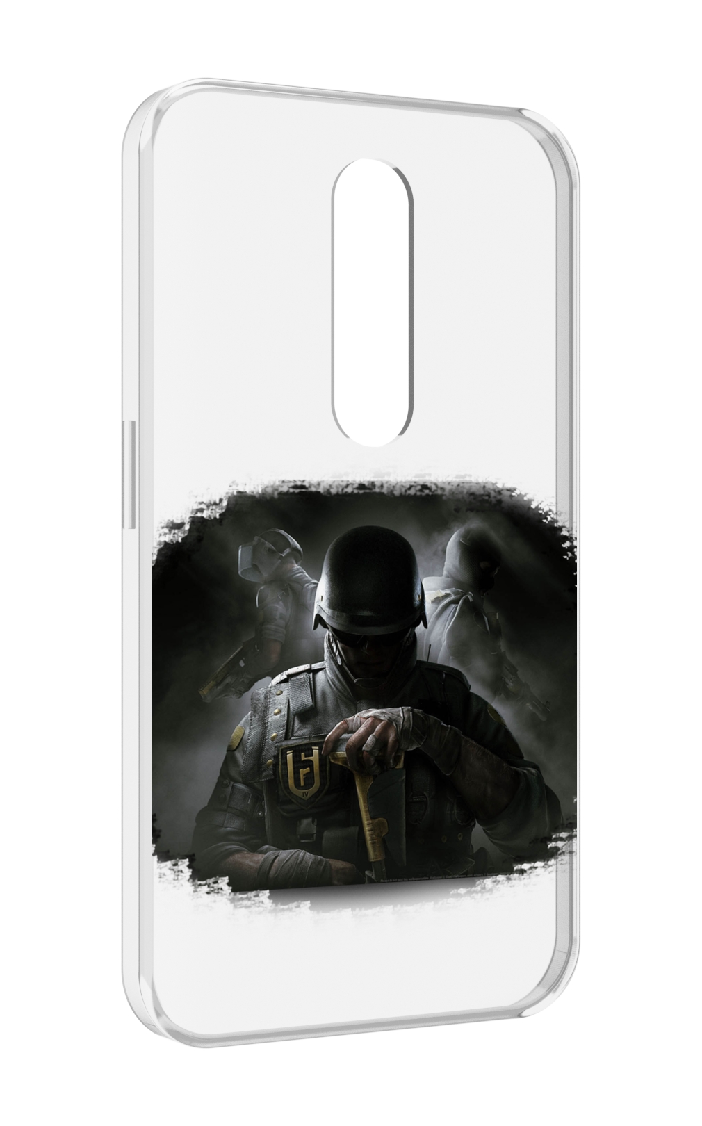 

Чехол MyPads Rainbow Six Siege для Motorola Moto X Force (XT1585 / XT1581), Прозрачный, Tocco