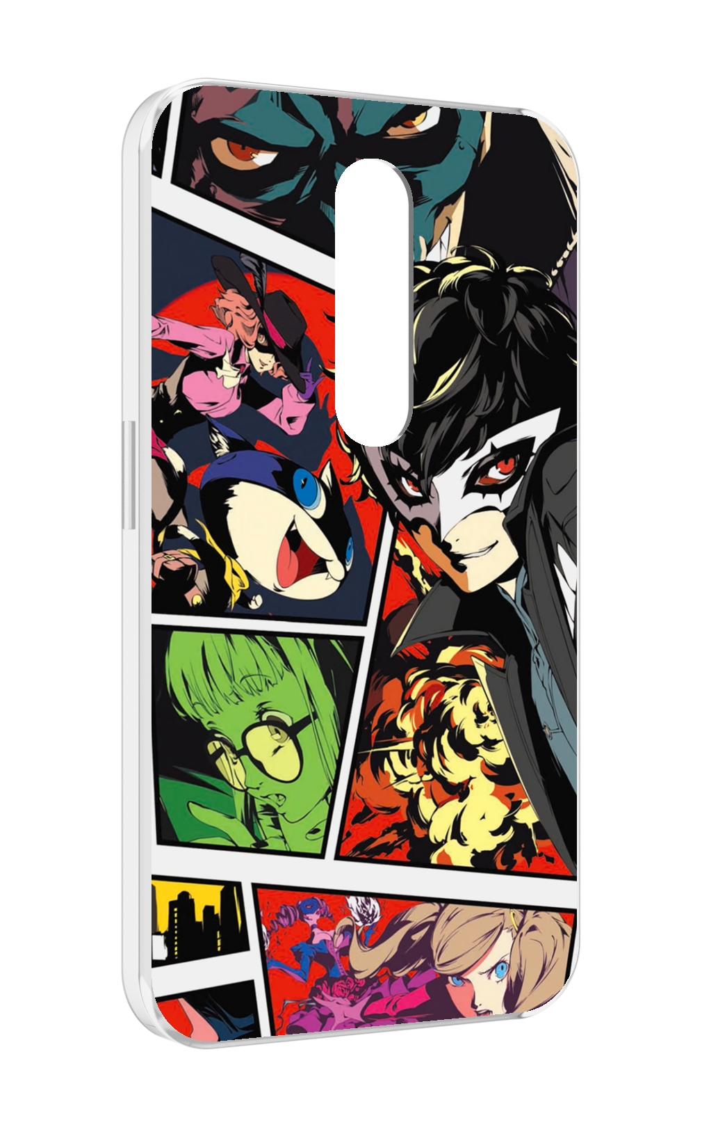 

Чехол MyPads Persona 5 art для Motorola Moto X Force (XT1585 / XT1581), Прозрачный, Tocco