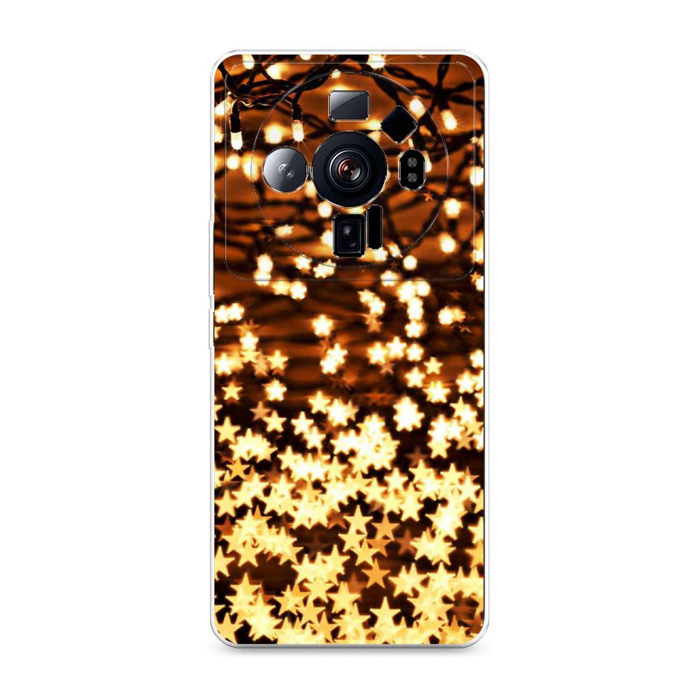 

Чехол на Xiaomi 12S Ultra "Новогодняя гирлянда", Золотистый, 314550-5