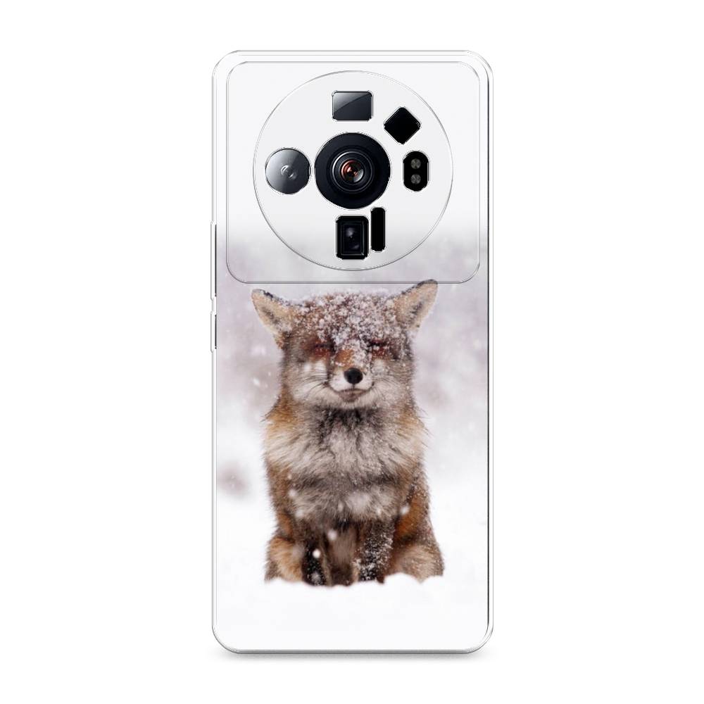 

Чехол на Xiaomi 12S Ultra "Зимняя лиса", Белый;серый;коричневый, 314550-1