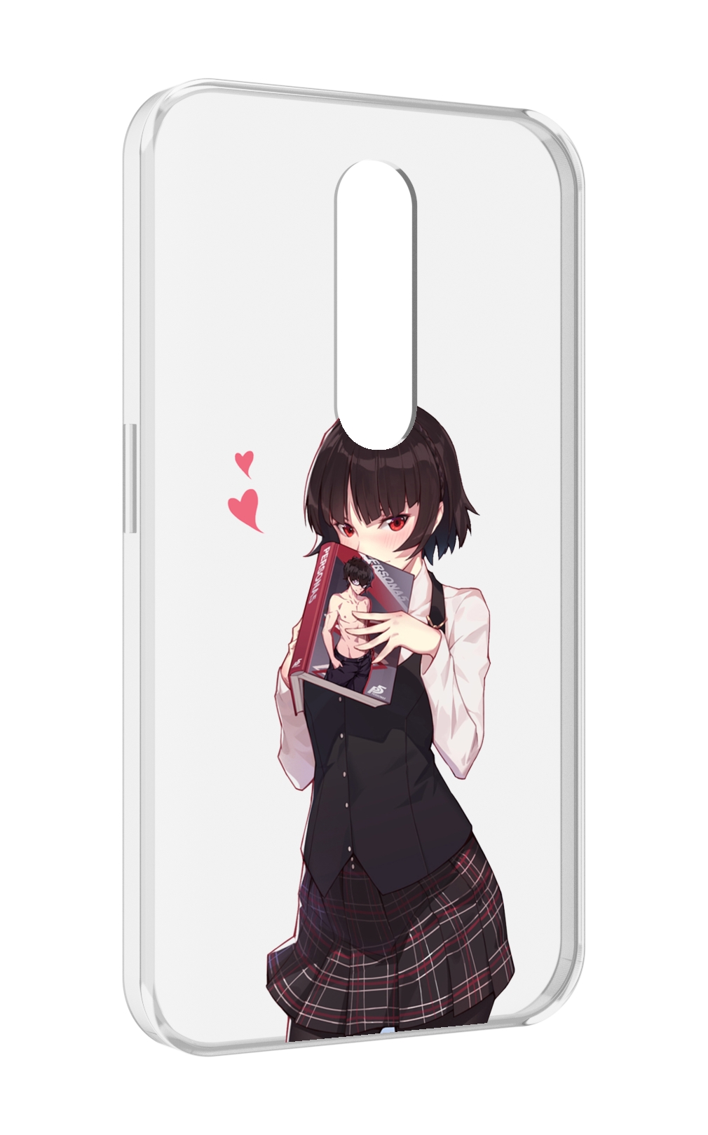 

Чехол MyPads Persona 5 - Makoto Niijima для Motorola Moto X Force (XT1585 / XT1581), Прозрачный, Tocco