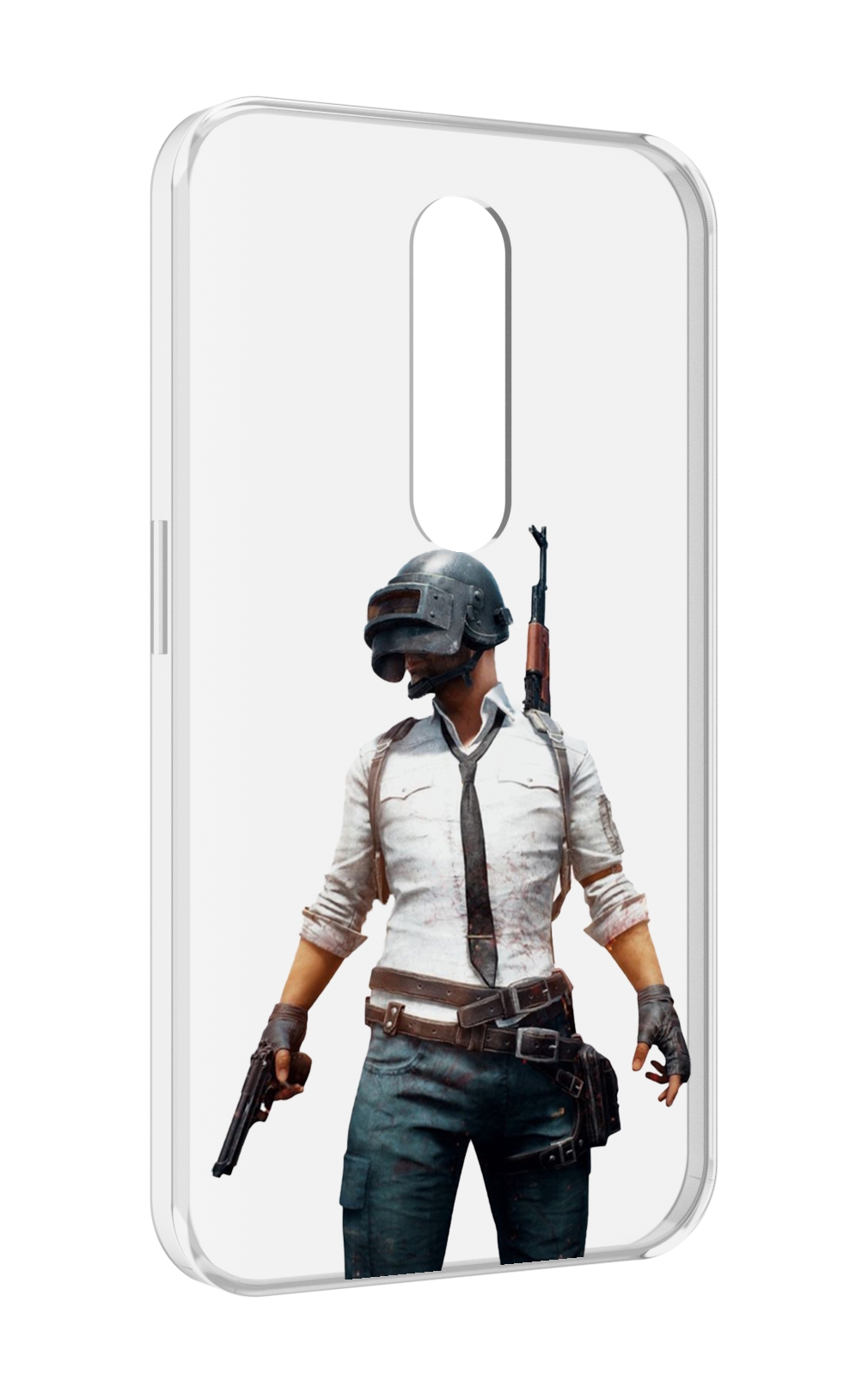 

Чехол MyPads PUBG-2 для Motorola Moto X Force (XT1585 / XT1581), Прозрачный, Tocco