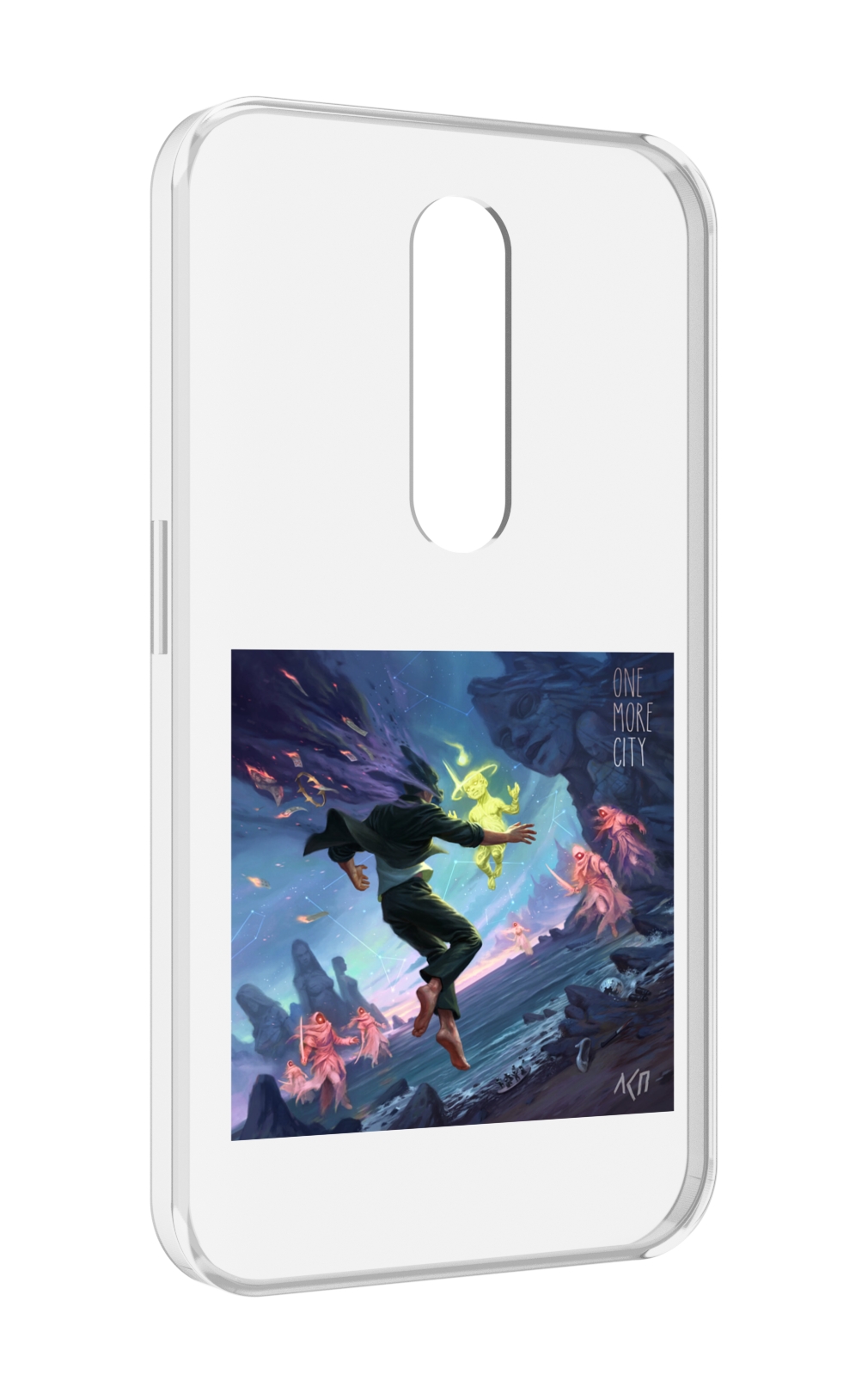 

Чехол MyPads One More City ЛСП для Motorola Moto X Force (XT1585 / XT1581), Прозрачный, Tocco