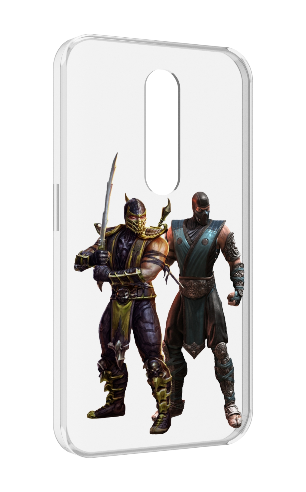 

Чехол MyPads Mortal-Kombat-1 для Motorola Moto X Force (XT1585 / XT1581), Прозрачный, Tocco