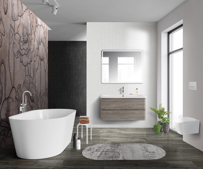 

Мебель для ванной BelBagno Albano 100 Pino Scania
