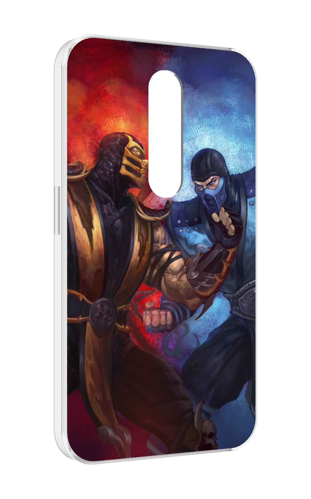 

Чехол MyPads Mortal Kombat art для Motorola Moto X Force (XT1585 / XT1581), Прозрачный, Tocco