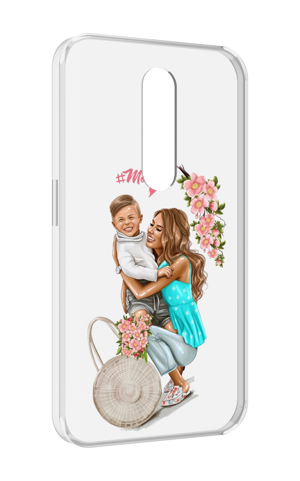 

Чехол MyPads Momlife для Motorola Moto X Force (XT1585 / XT1581), Прозрачный, Tocco