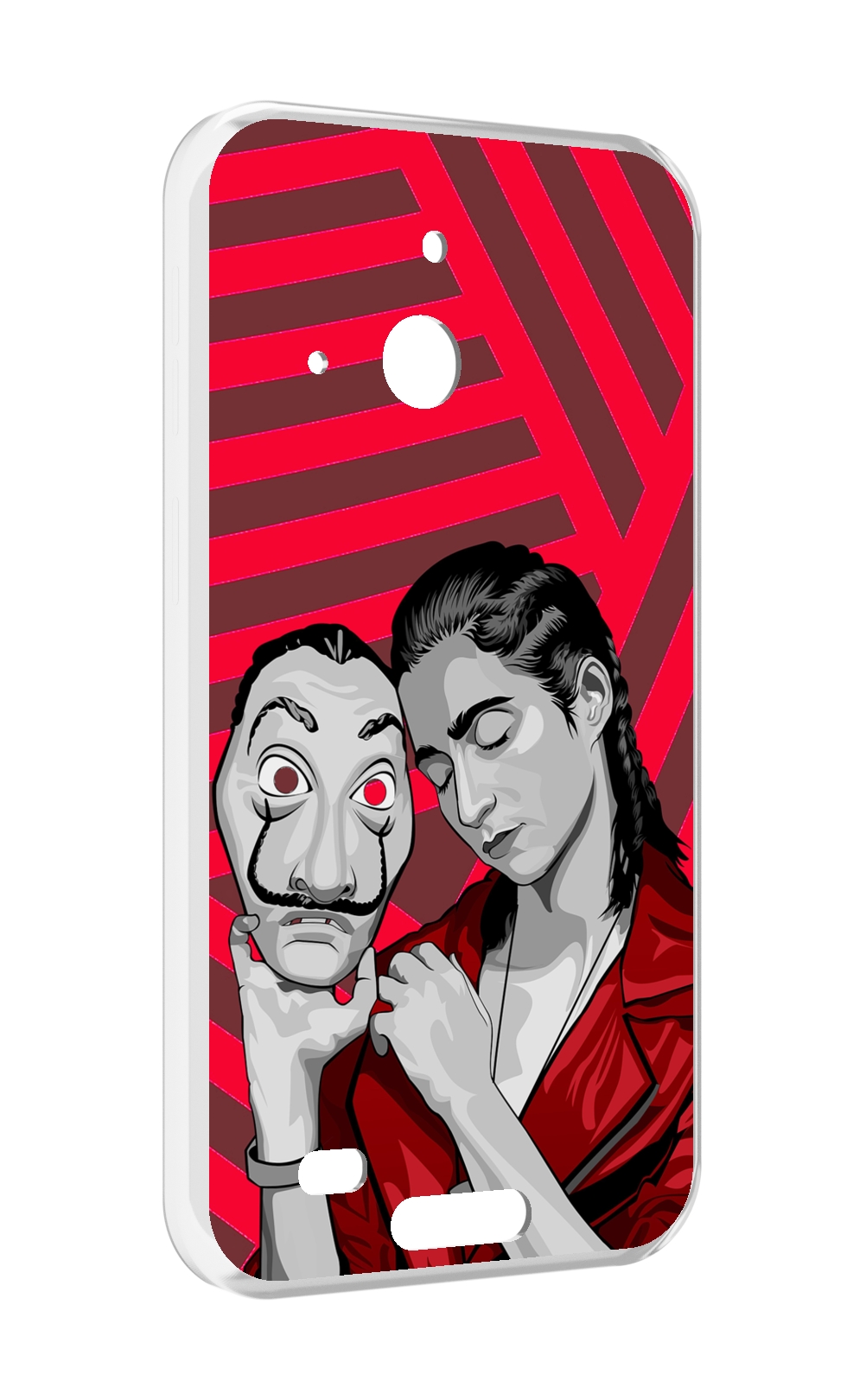 

Чехол MyPads Найроби-бумажного-дома для Oukitel WP20 / WP20 Pro, Прозрачный, Tocco