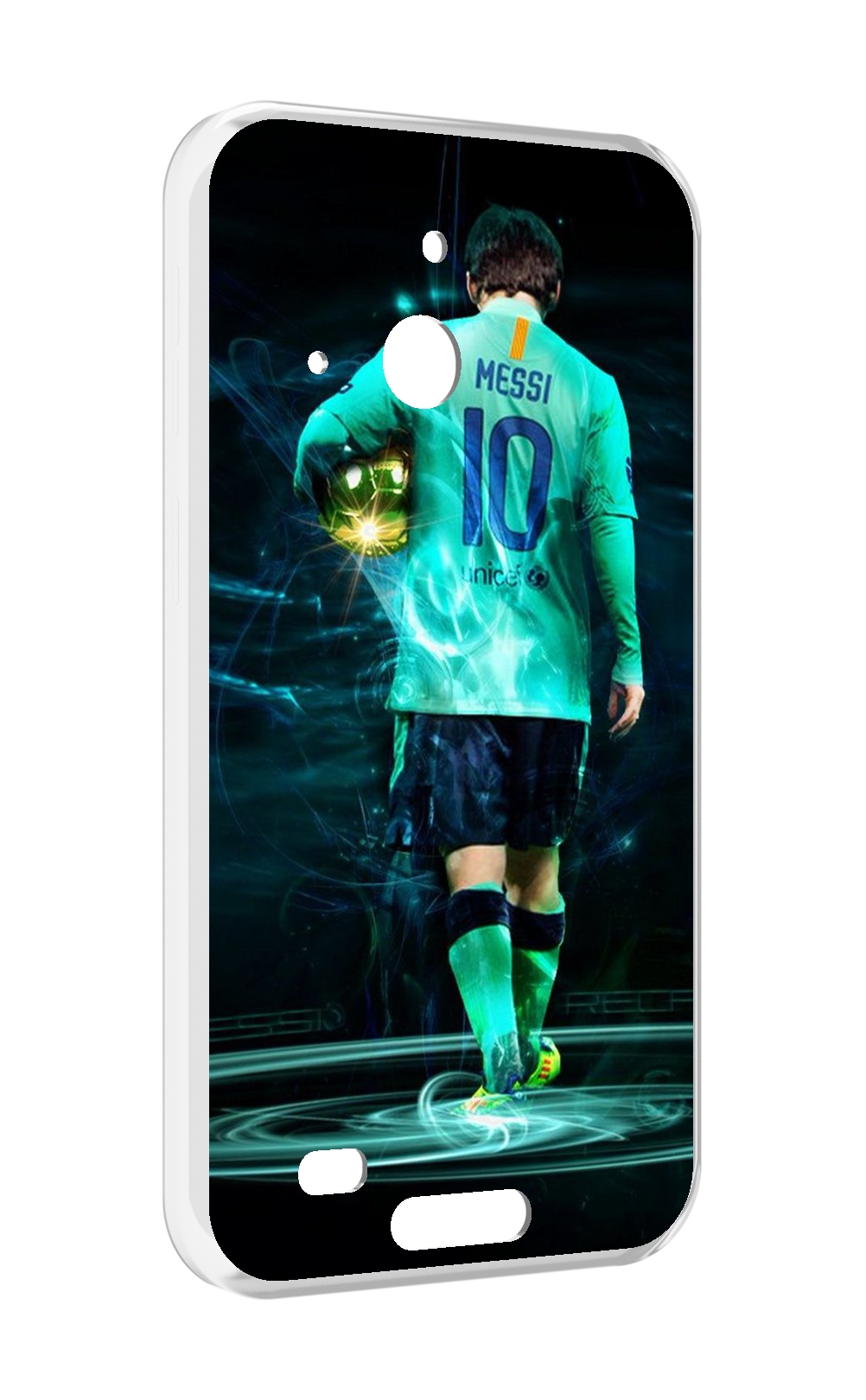 

Чехол MyPads Месси мужской для Oukitel WP20 / WP20 Pro, Прозрачный, Tocco