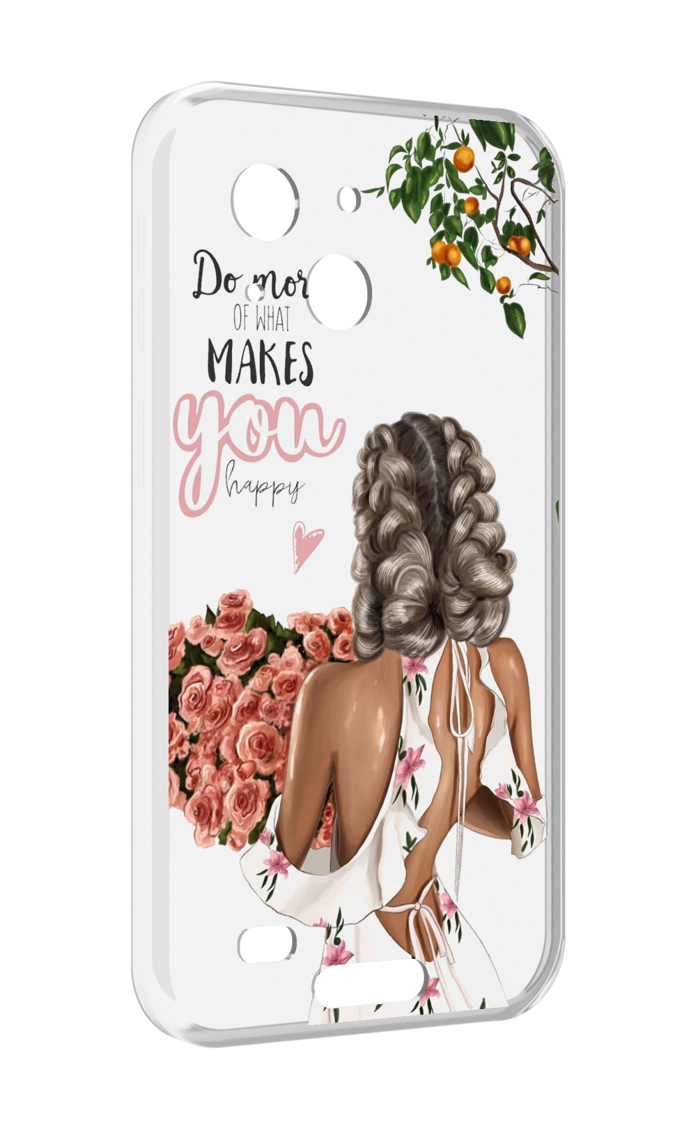 

Чехол MyPads Мелочи-делают-тебя-счастливой для Oukitel WP20 / WP20 Pro, Прозрачный, Tocco