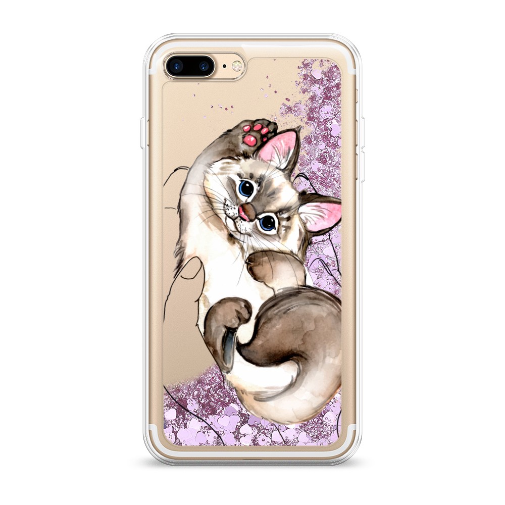 

Чехол Awog на Apple iPhone 7 Plus / Айфон 7 Plus "Котенок в ладошках", 10794-1