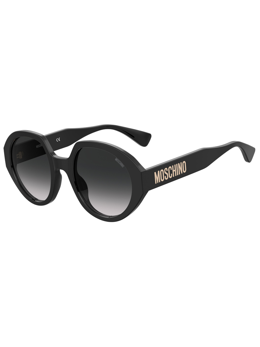 фото Солнцезащитные очки женские moschino mos126/s черные