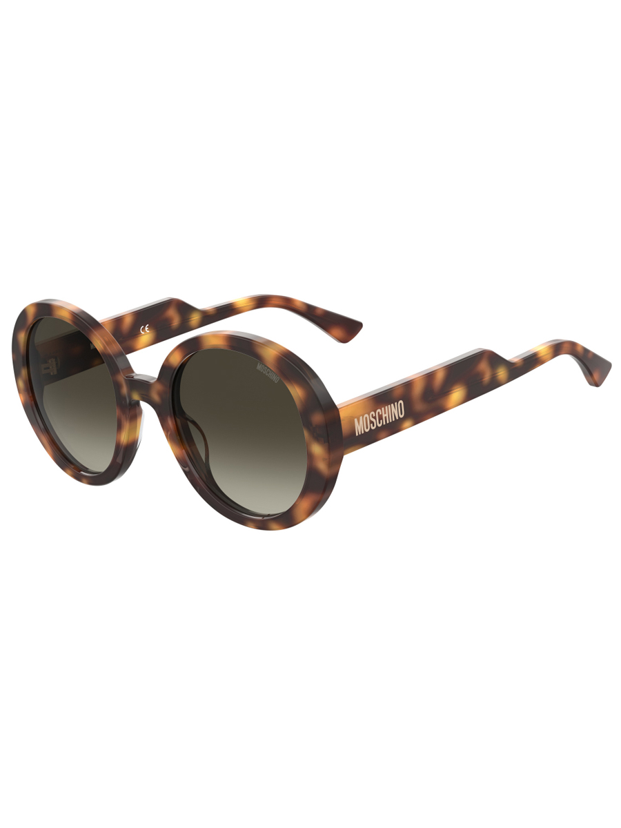 фото Солнцезащитные очки женские moschino mos125/s коричневые